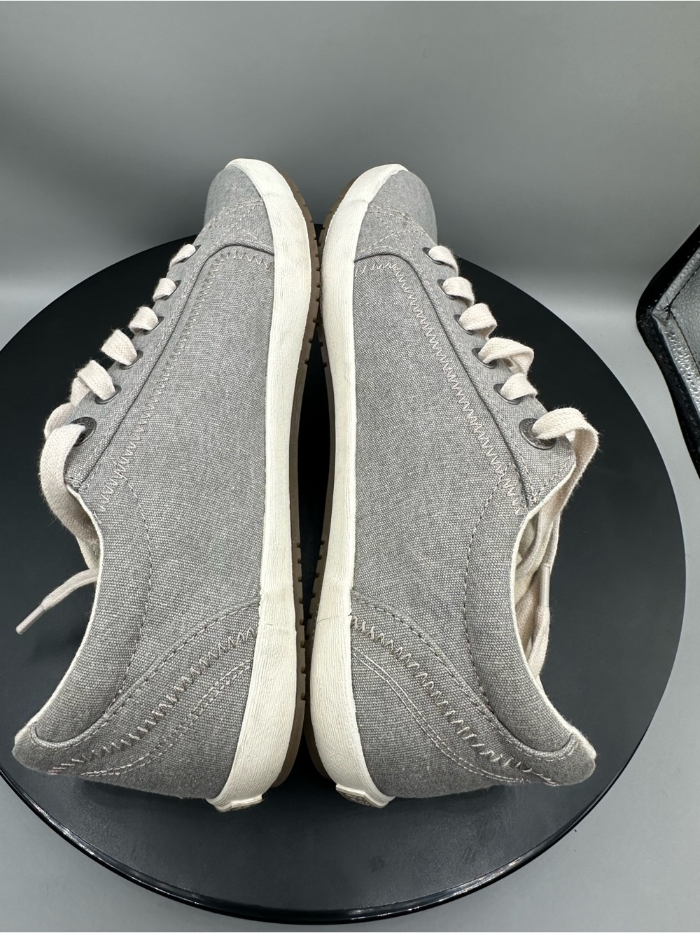 Taos Star Canvas Sneakers Women Size 8.5 Grey Wash - Picture 8 of 11